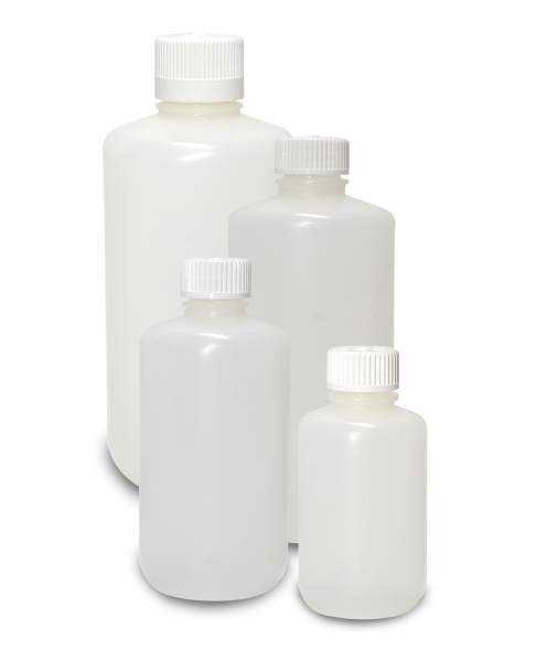 Enghalsflaschen aus Hart-Polyethylen (HDPE)
